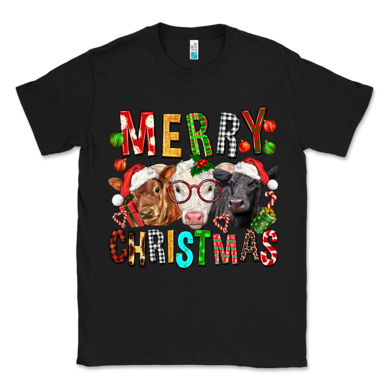 Merry Christmas Calfs Classic Tee by FaDigitalArtStudio | Teevron