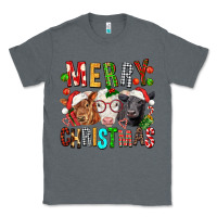 Charcoal Heather Merry christmas calfs Classic Tee - FaDigitalArtStudio