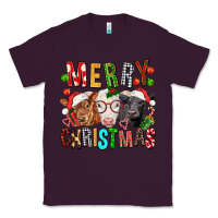 Plum Merry christmas calfs Classic Tee - FaDigitalArtStudio