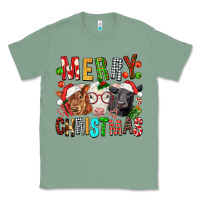 Sage Merry christmas calfs Classic Tee - FaDigitalArtStudio