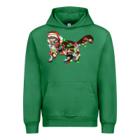 Emerald christmas christmas maine coon cat cat Urban Hoodie - LillyAllenDesigns