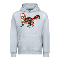 Heather Grey christmas christmas maine coon cat cat Urban Hoodie - LillyAllenDesigns