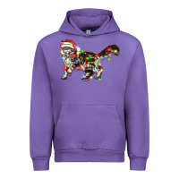 Tulip christmas christmas maine coon cat cat Urban Hoodie - LillyAllenDesigns