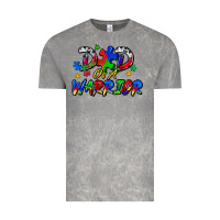 Cloud Rock dad of a warrior Vintage Tee - Zillion Design Studio