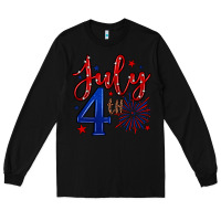 Black 4th of July Long Sleeve Tee - Neo Western