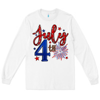 White 4th of July Long Sleeve Tee - Neo Western