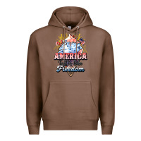 Chestnut America ice cream Premium Hoodie - NancyCooperArtShop