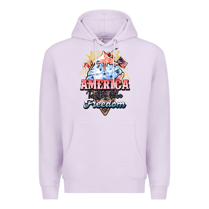 America Ice Cream Premium Hoodie by NancyCooperArtShop | Teevron