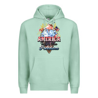 Seafoam America ice cream Premium Hoodie - NancyCooperArtShop