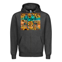 Charcoal Heather blessed mom Zipper Hoodie - JahusDesignShop