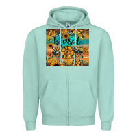Seafoam blessed mom Zipper Hoodie - JahusDesignShop