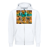 White blessed mom Zipper Hoodie - JahusDesignShop