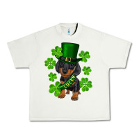 Pistachio st. patrick's day lucky dachshund puppy Urban Heavy Tee - RanaPortraitStore