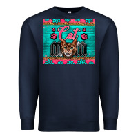 Navy Western Bengal Cat Mom Premium Sweatshirt - LillyAllenDesigns