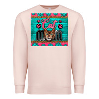 Pale Pink Western Bengal Cat Mom Premium Sweatshirt - LillyAllenDesigns