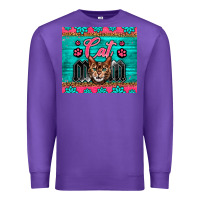 Purple Western Bengal Cat Mom Premium Sweatshirt - LillyAllenDesigns