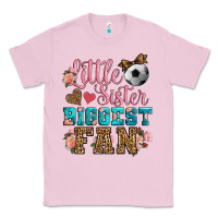 Bubblegum Pink little sister biggest fan soccer Classic Tee - HRA Design Shop