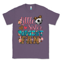 Lavender little sister biggest fan soccer Classic Tee - HRA Design Shop