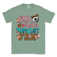 Sage little sister biggest fan soccer Classic Tee - HRA Design Shop