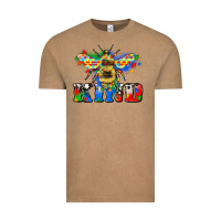 Vintage Coffee bee kind autism Vintage Tee - Zillion Design Studio