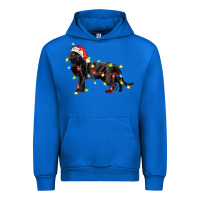 Cobalt christmas bombay cat Urban Hoodie - LillyAllenDesigns