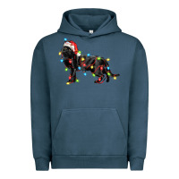 Pigment Midnight Navy christmas bombay cat Urban Hoodie - LillyAllenDesigns