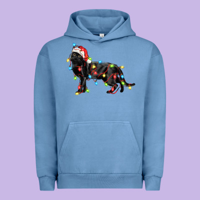 Christmas Bombay Cat Urban Hoodie Designed By Lillyallendesigns