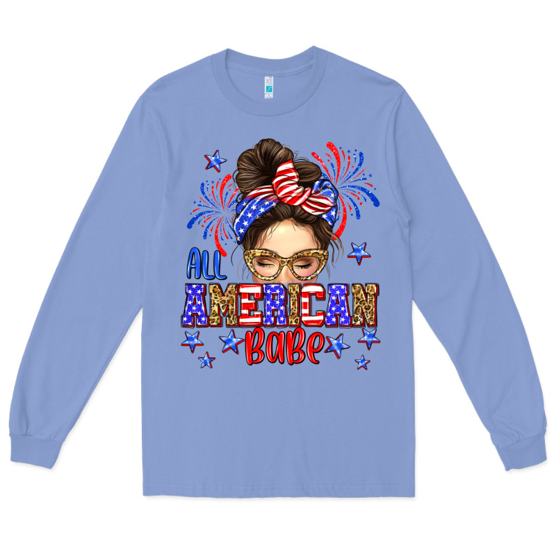 All American Babe Long Sleeve Tee by Neo Western | Teevron