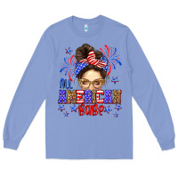 Colony Blue All American babe Long Sleeve Tee - Neo Western