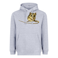 Heather Grey Dunnart Heavyweight Hoodie - LillyAllenDesigns