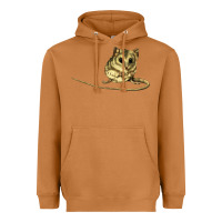 Meerkat Dunnart Heavyweight Hoodie - LillyAllenDesigns