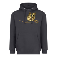 Smoke Dunnart Heavyweight Hoodie - LillyAllenDesigns