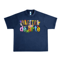 Navy maestra de arte Urban Heavy Tee - texasbilliewilder