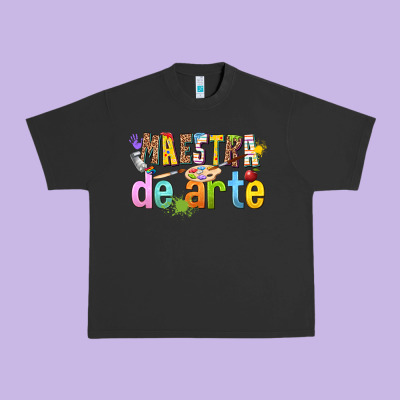 Maestra De Arte Urban Heavy Tee Designed By Texasbilliewilder
