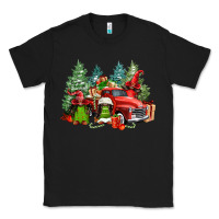 Black merry christmas truck afro gnomies Classic Tee - FaDigitalArtStudio