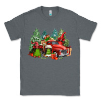 Charcoal Heather merry christmas truck afro gnomies Classic Tee - FaDigitalArtStudio