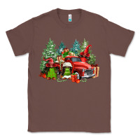Chestnut merry christmas truck afro gnomies Classic Tee - FaDigitalArtStudio