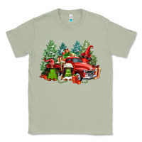 Matcha merry christmas truck afro gnomies Classic Tee - FaDigitalArtStudio