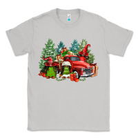 Moon Dust merry christmas truck afro gnomies Classic Tee - FaDigitalArtStudio