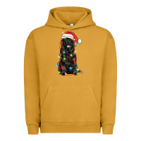 Pigment Peanut Butter christmas newfoundland dog Urban Hoodie - LillyAllenDesigns
