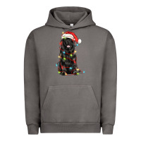Pigment Tornado christmas newfoundland dog Urban Hoodie - LillyAllenDesigns