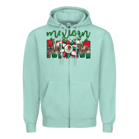 Seafoam mexican flag sunflower mom leopard Zipper Hoodie - JahusDesignShop