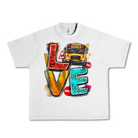 Lunar Rock love school bus Urban Heavy Tee - texasbilliewilder