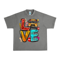 Tornado love school bus Urban Heavy Tee - texasbilliewilder