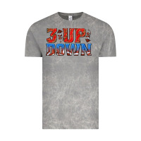 Cloud Rock 3 up 3 down football Vintage Tee - texasbilliewilder