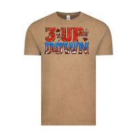 Vintage Coffee 3 up 3 down football Vintage Tee - texasbilliewilder