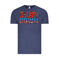 Vintage Denim 3 up 3 down football Vintage Tee - texasbilliewilder