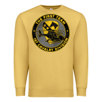 The First Team 1st Cavalry Division Premium Sweatshirt | Teevron