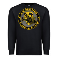 Black the first team 1st cavalry division Premium Sweatshirt - Jasminsmagicworld