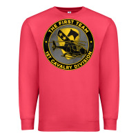 Cardinal the first team 1st cavalry division Premium Sweatshirt - Jasminsmagicworld
